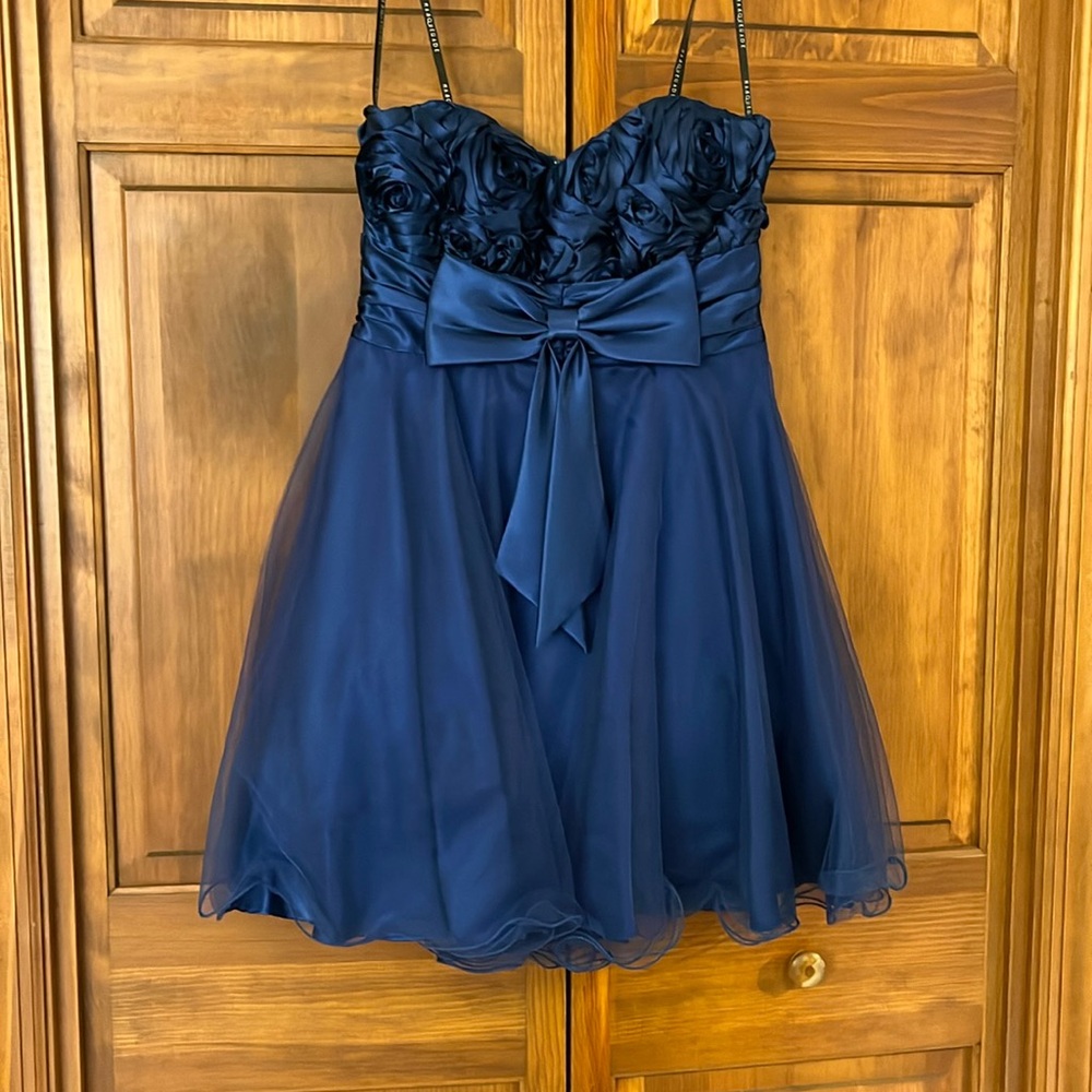 Strapless Semi-Formal Cocktail Dress